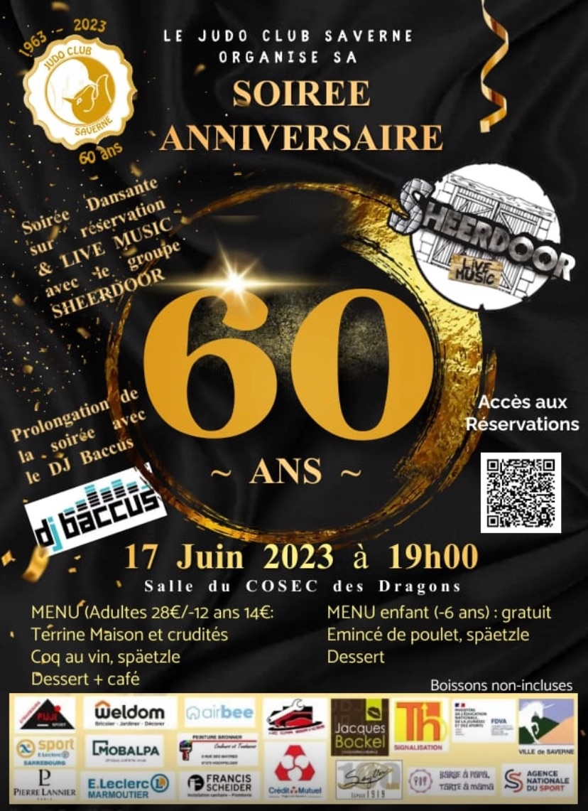 60 ème anniversaire du Judo Club de Saverne 